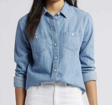 Shop Denim Chambray Shirts on Sale: Your Ultimate Guide to Stylish Savings