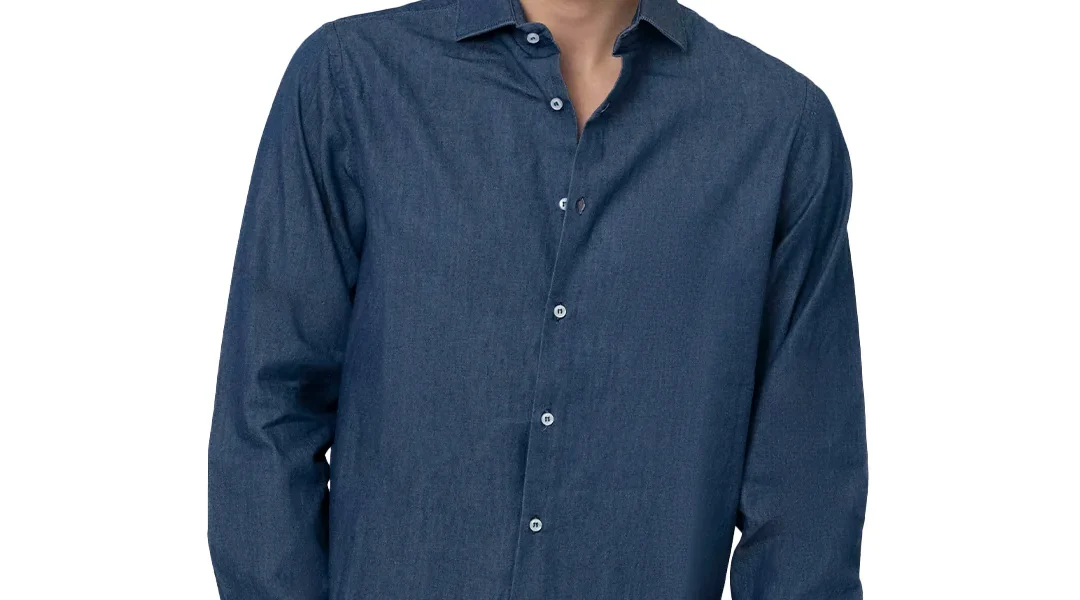 Shop Denim Chambray Shirt on Sale