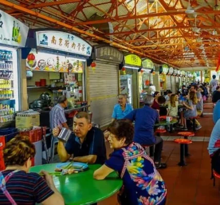 Chinatown Hawker Leftovers Consumption